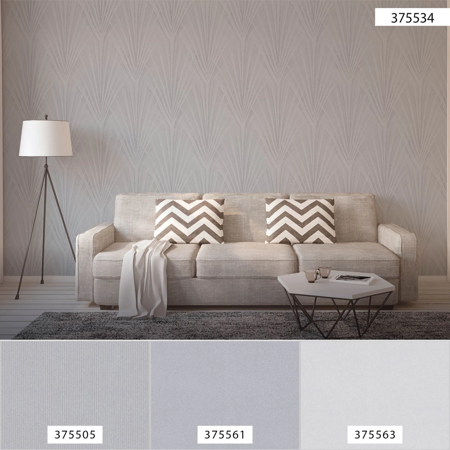 A.S. Creation New Elegance | 375534 | Papier Peint Intissé Nature | 0.53 M X 10.05 M | Gris 5 A.S. Creation New Elegance | 375534 | Papier Peint Intissé Nature | 0.53 M X 10.05 M | Gris – Image 5