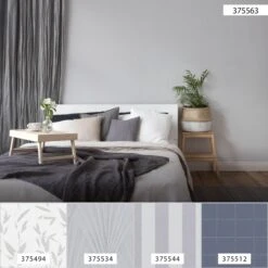 A.S. Creation New Elegance | 375563 | Papier Peint Intissé Uni | 0.53 M X 10.05 M | Gris 9 A.S. Creation New Elegance | 375563 | Papier Peint Intissé Uni | 0.53 M X 10.05 M | Gris -Maison Décorer Magasin 375563 5