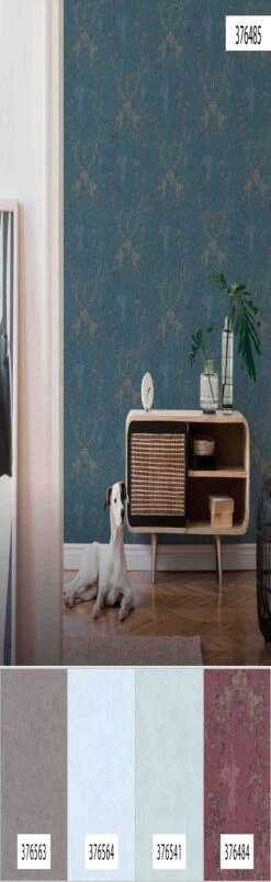 A.S. Creation History Of Art | 376485 | Papier Peint Intissé Baroque | 0.53 M X 10.05 M | Bleu 13 A.S. Creation History Of Art | 376485 | Papier Peint Intissé Baroque | 0.53 M X 10.05 M | Bleu -Maison Décorer Magasin 376485 6