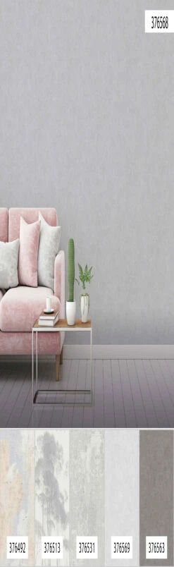 A.S. Creation History Of Art | 376568 | Papier Peint Intissé Uni | 0.53 M X 10.05 M | Gris -Maison Décorer Magasin 376568 6