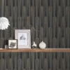 A.S. Creation New Life | 376783 | Papier Peint Intissé 3D | 0.53 M X 10.05 M | Noir