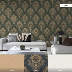 A.S. Creation Metropolitan Stories 2 | 379011 | Papier Peint Intissé Baroque | Beige -Maison Décorer Magasin 379011 6