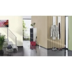 Rasch Unsere Besten 2022 | 424034 | Papier Peint Intissé Uni | 0.53 M X 10.05 M | écru -Maison Décorer Magasin 424034 room 4