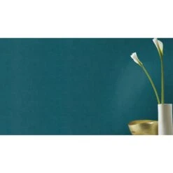 Rasch Young Artists | 490091 | Papier Peint Intissé Uni | 0.53 M X 10.05 M | Bleu -Maison Décorer Magasin 490091 room 3