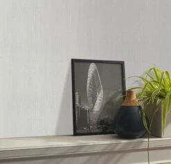 Erismann Paradisio | 6309-31 | Papier Peint Intissé Uni | 0.53 M X 10.05 M | Gris -Maison Décorer Magasin 6309 31 2