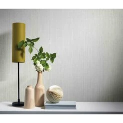 Erismann Paradisio | 6309-31 | Papier Peint Intissé Uni | 0.53 M X 10.05 M | Gris -Maison Décorer Magasin 6309 31 room paradisio2