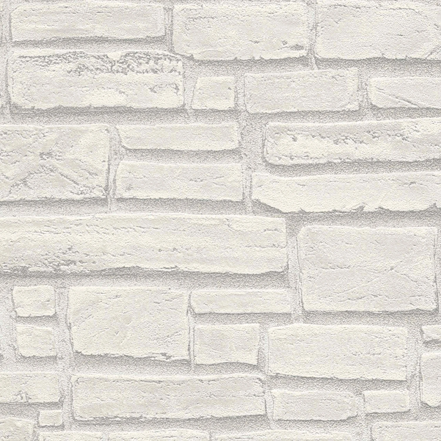 A.S. Creation Elements | 662316 | Papier Peint Intissé Pierre Brique | 0.53 M X 10.05 M | Blanc 1 A.S. Creation Elements | 662316 | Papier Peint Intissé Pierre Brique | 0.53 M X 10.05 M | Blanc