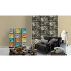 A.S. Creation Boys & Girls 6 | 688811 | Papier Peint Papier Uni | 0.53 M X 10.05 M | Beige -Maison Décorer Magasin 688811 3