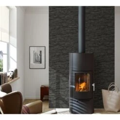 A.S. Creation Elements | 707123 | Papier Peint Intissé Pierre Brique | 0.53 M X 10.05 M | Gris -Maison Décorer Magasin 707123 4