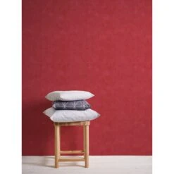 A.S. Creation Il Decoro | 758453 | Papier Peint Papier Uni | 0.53 M X 10.05 M | Rouge -Maison Décorer Magasin 758453 6