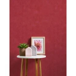 A.S. Creation Il Decoro | 758453 | Papier Peint Papier Uni | 0.53 M X 10.05 M | Rouge -Maison Décorer Magasin 758453 7