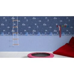 A.S. Creation Boys & Girls 6 | 758484 | Papier Peint Papier Uni | 0.53 M X 10.05 M | Bleu -Maison Décorer Magasin 758484 3