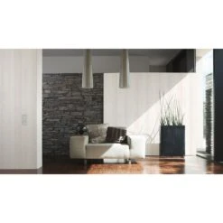 A.S. Creation Elements | 855046 | Papier Peint Bois Intissé | 0.53 M X 10.05 M | Blanc -Maison Décorer Magasin 855046 2