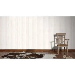 A.S. Creation Elements | 855046 | Papier Peint Bois Intissé | 0.53 M X 10.05 M | Blanc -Maison Décorer Magasin 855046 4