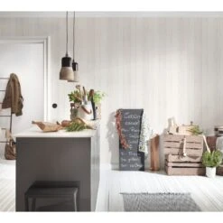 A.S. Creation Elements | 855046 | Papier Peint Bois Intissé | 0.53 M X 10.05 M | Blanc -Maison Décorer Magasin 855046 7