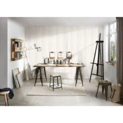 A.S. Creation Elements | 855046 | Papier Peint Bois Intissé | 0.53 M X 10.05 M | Blanc -Maison Décorer Magasin 855046 8