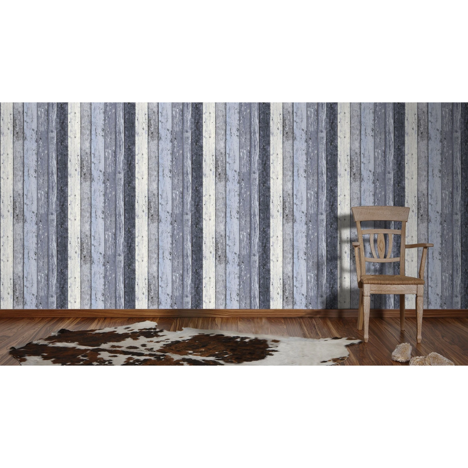 A.S. Creation Elements | 855060 | Papier Peint Bois Intissé | 0.53 M X 10.05 M | Bleu 7 A.S. Creation Elements | 855060 | Papier Peint Bois Intissé | 0.53 M X 10.05 M | Bleu – Image 7