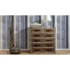 A.S. Creation Elements | 855060 | Papier Peint Bois Intissé | 0.53 M X 10.05 M | Bleu 16 A.S. Creation Elements | 855060 | Papier Peint Bois Intissé | 0.53 M X 10.05 M | Bleu -Maison Décorer Magasin 855060 7