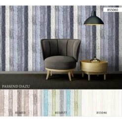 A.S. Creation Elements | 855060 | Papier Peint Bois Intissé | 0.53 M X 10.05 M | Bleu 17 A.S. Creation Elements | 855060 | Papier Peint Bois Intissé | 0.53 M X 10.05 M | Bleu -Maison Décorer Magasin 855060 8