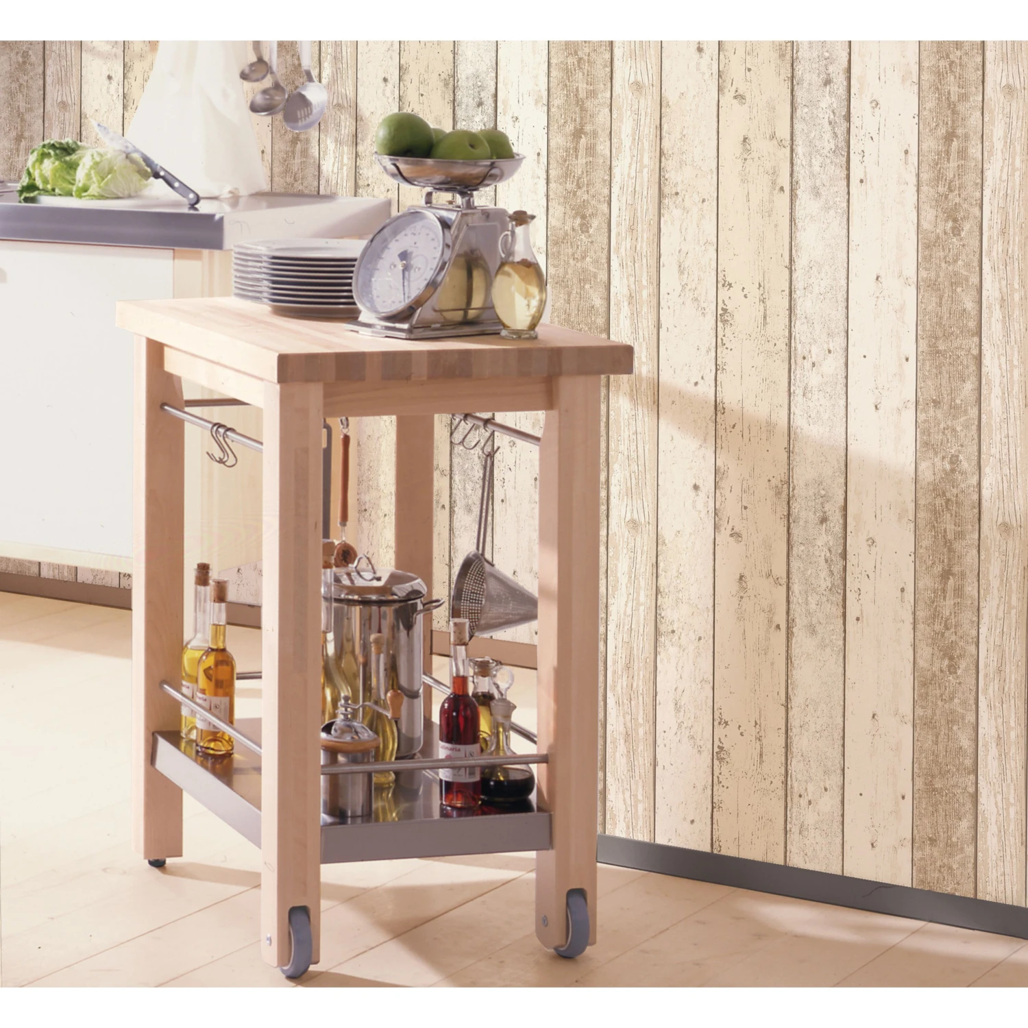 A.S. Creation Elements | 895110 | Papier Peint Bois Intissé | 0.53 M X 10.05 M | Beige 3 A.S. Creation Elements | 895110 | Papier Peint Bois Intissé | 0.53 M X 10.05 M | Beige – Image 3