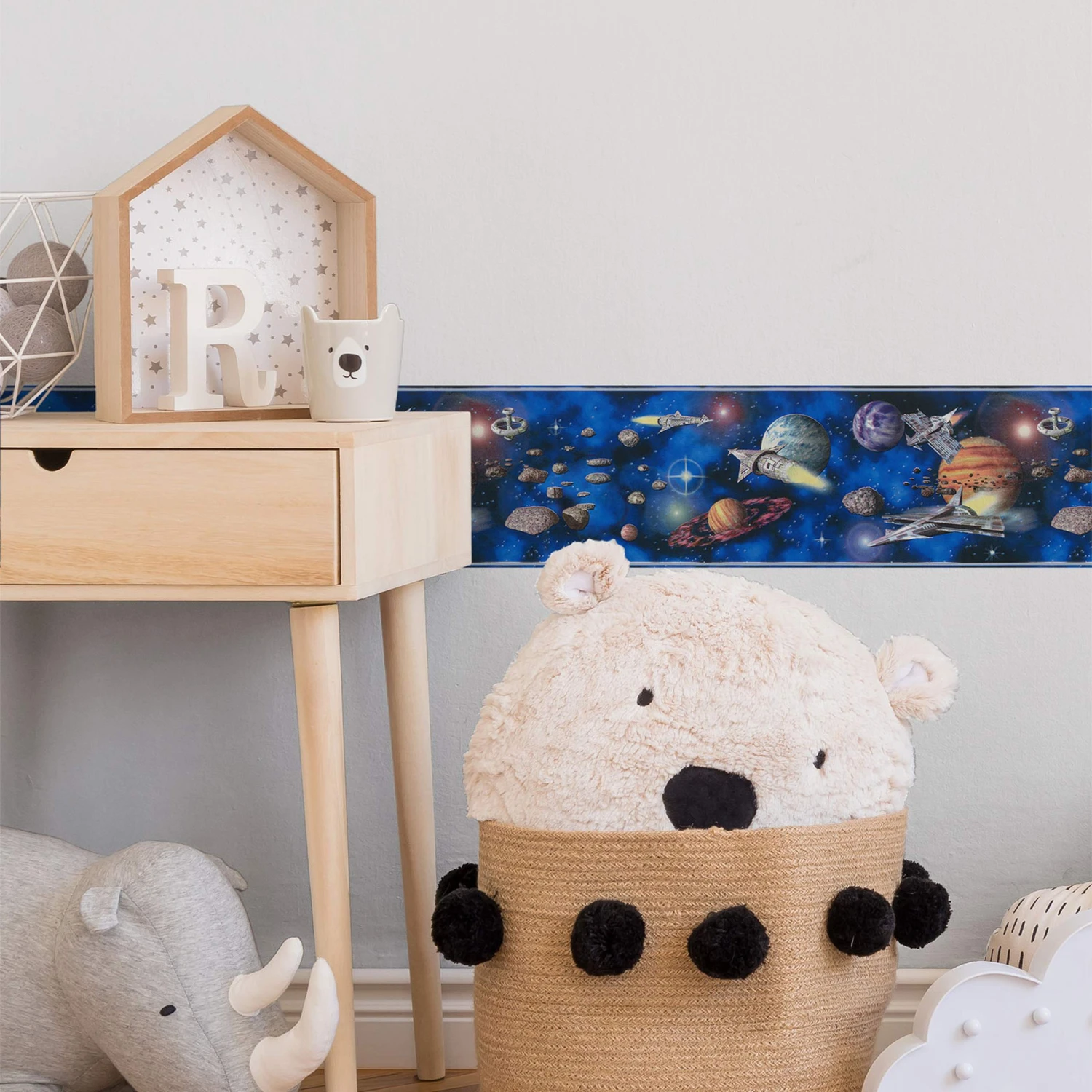 A.S. Creation Only Borders 9 | 896216 | Frise Murale Adhésive | 0.17 M X 5 M | Bleu 2 A.S. Creation Only Borders 9 | 896216 | Frise Murale Adhésive | 0.17 M X 5 M | Bleu – Image 2