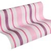 A.S. Creation Boys & Girls 4 | 898319 | Papier Peint à Rayures Papier | 0.53 M X 10.05 M | Rose