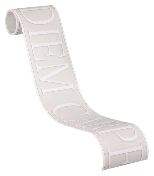 A.S. Creation Stick Ups | 901316 | Frise Murale Papier Peint Papier | 0.10 M X 5 M | Beige