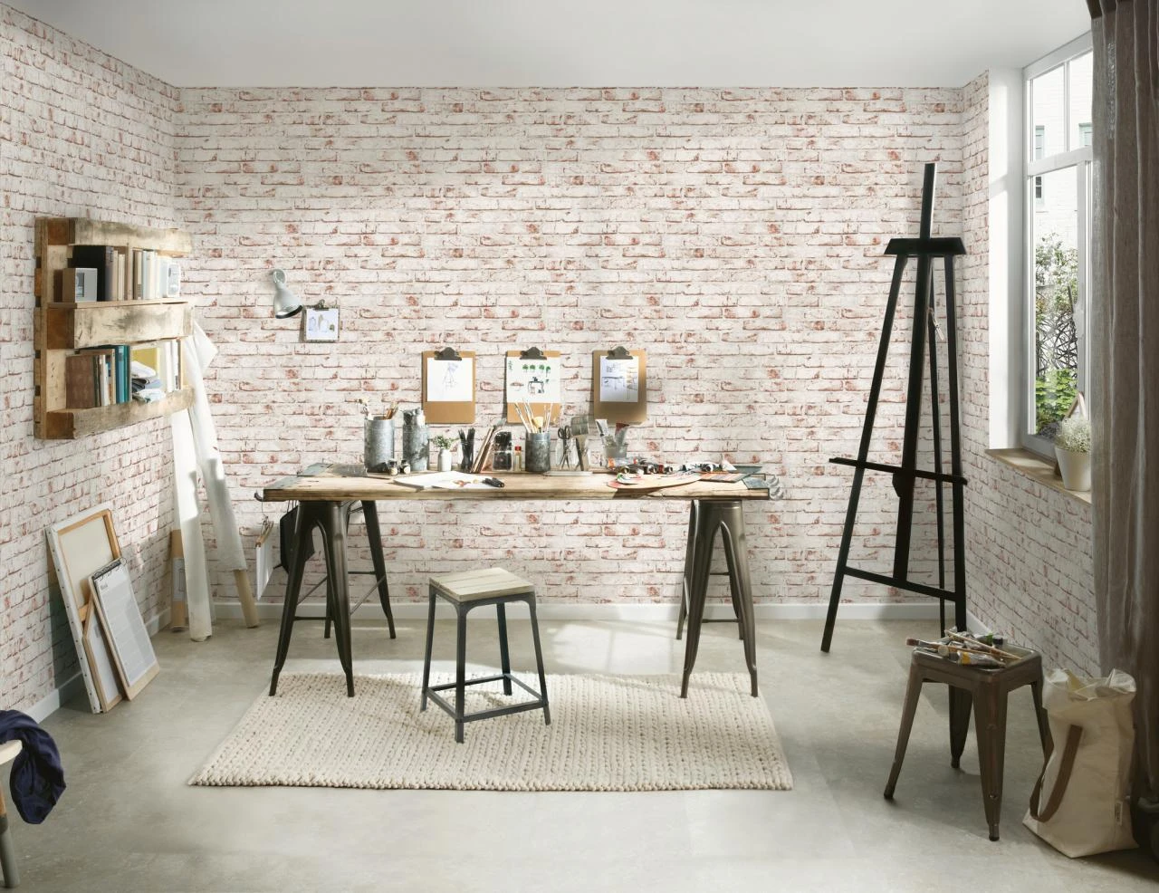 A.S. Creation Elements | 907813 | Papier Peint Intissé Pierre Brique | 0.53 M X 10.05 M | Rouge 8 A.S. Creation Elements | 907813 | Papier Peint Intissé Pierre Brique | 0.53 M X 10.05 M | Rouge – Image 8