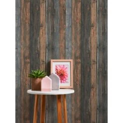 A.S. Creation Elements | 908612 | Papier Peint Bois Intissé | 0.53 M X 10.05 M | Marron -Maison Décorer Magasin 908612 6