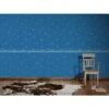 A.S. Creation Il Decoro | 911711 | Papier Peint 3D En Papier | 0.53 M X 10.05 M | Bleu
