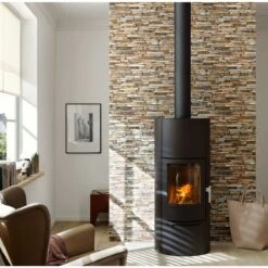 A.S. Creation Elements | 914217 | Papier Peint Intissé Pierre Brique | 0.53 M X 10.05 M | Marron -Maison Décorer Magasin 914217 3