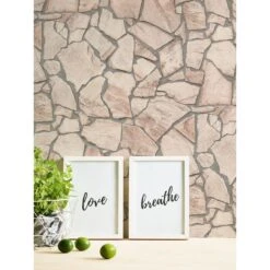 A.S. Creation Elements | 927323 | Papier Peint Intissé Pierre Brique | 0.53 M X 10.05 M | Beige -Maison Décorer Magasin 927323 4