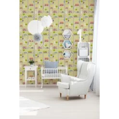 A.S. Creation Boys & Girls 6 | 936322 | Papier Peint Papier Dessins & Motifs | Vert -Maison Décorer Magasin 936322 4