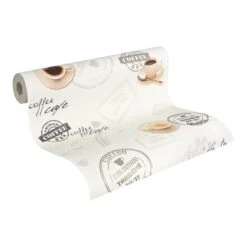 A.S. Creation Il Decoro | 943081 | Papier Peint 3D En Papier | 0.53 M X 10.05 M | Blanc