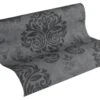 A.S. Creation Memory 2 | 953723 | Papier Peint Intissé Baroque | 0.53 M X 10.05 M | Gris