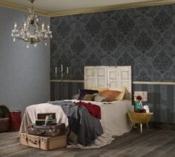 A.S. Creation Memory 2 | 953723 | Papier Peint Intissé Baroque | 0.53 M X 10.05 M | Gris -Maison Décorer Magasin 953723 2