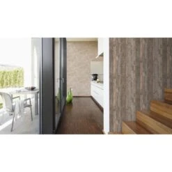 A.S. Creation Elements | 954053 | Papier Peint Bois Intissé | 0.53 M X 10.05 M | Beige -Maison Décorer Magasin 954053 3