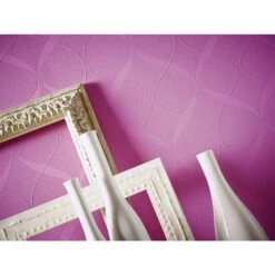 A.S. Creation Meistervlies | 956821 | Papier Peint à Motif Ondulé | 0.53 M X 10.05 M | Blanc -Maison Décorer Magasin 956821 9