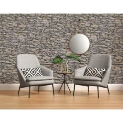 A.S. Creation Il Decoro | 958202 | Papier Peint Imitation Brique Pierre En Papier | écru -Maison Décorer Magasin 958202 3