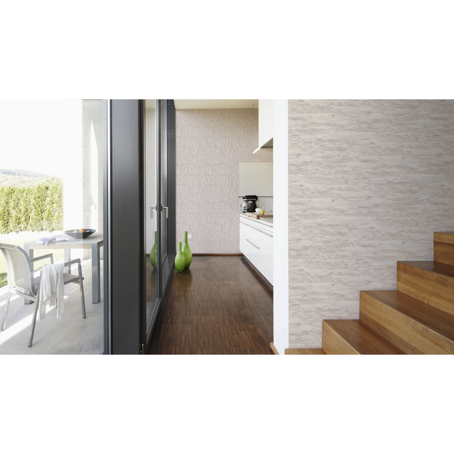 A.S. Creation Elements | 959083 | Papier Peint Intissé Pierre Brique | 0.53 M X 10.05 M | écru 2 A.S. Creation Elements | 959083 | Papier Peint Intissé Pierre Brique | 0.53 M X 10.05 M | écru – Image 2