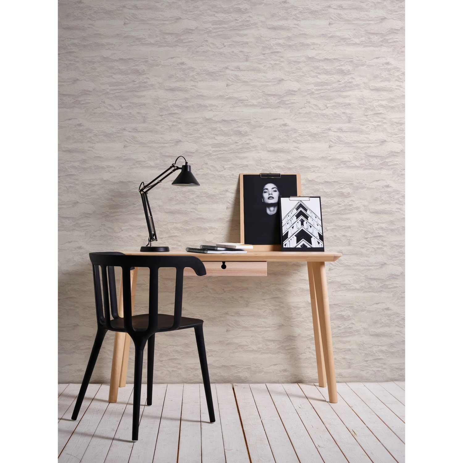 A.S. Creation Elements | 959083 | Papier Peint Intissé Pierre Brique | 0.53 M X 10.05 M | écru 5 A.S. Creation Elements | 959083 | Papier Peint Intissé Pierre Brique | 0.53 M X 10.05 M | écru – Image 5