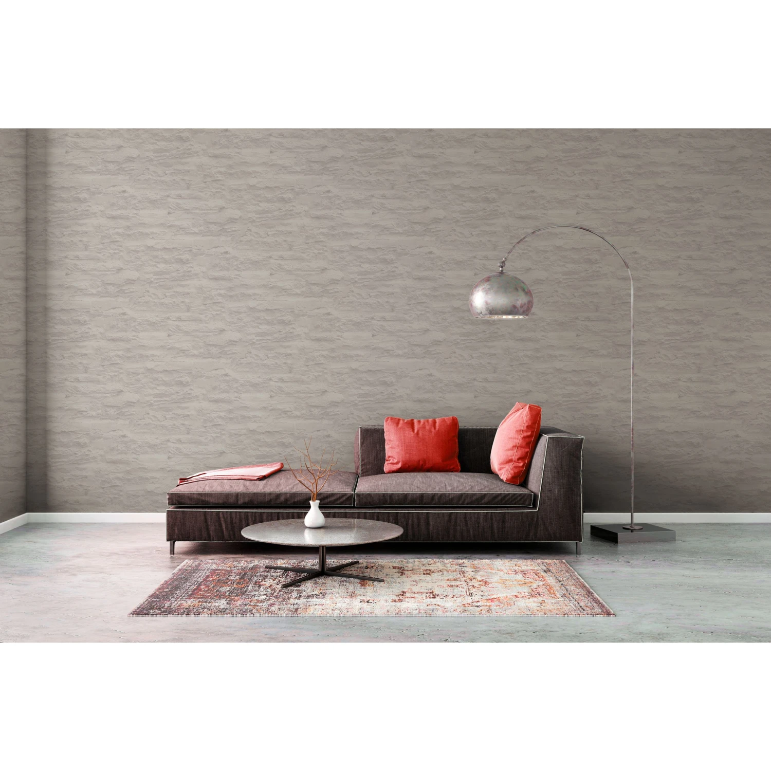 A.S. Creation Elements | 959083 | Papier Peint Intissé Pierre Brique | 0.53 M X 10.05 M | écru 8 A.S. Creation Elements | 959083 | Papier Peint Intissé Pierre Brique | 0.53 M X 10.05 M | écru – Image 8