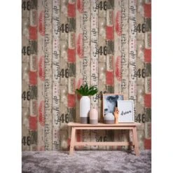 A.S. Creation Boys & Girls 6 | 959501 | Papier Peint Papier Imitation Bois | Marron -Maison Décorer Magasin 959501 4