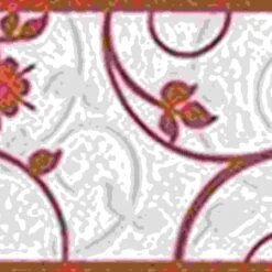 A.S. Creation Only Borders 9 | 962131 | Frise En Papier Peint Intissé | 0.05 M X 5 M | Rouge