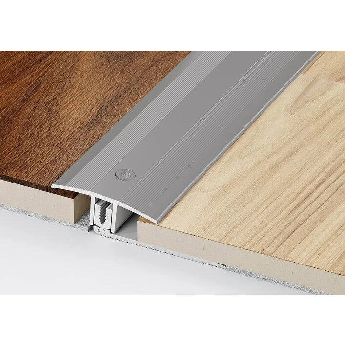 PROVISTON | Profilé De Rattrapage | Largeur:37 Mm | H:7 - 17 Mm | Alu Anodisé | Noir | A Visser 2 PROVISTON | Profilé De Rattrapage | Largeur:37 Mm | H:7 - 17 Mm | Alu Anodisé | Noir | A Visser – Image 2