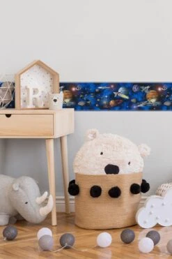 A.S. Creation Only Borders 10 | 999313 | Papier Peint 3D En Papier | 0.17 M X 5 M | Bleu -Maison Décorer Magasin 999313 3