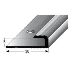 Profilé à Emboîter Pour Sol Stratifié | Hauteur Emboîtage 5 Mm | Aluminium Anodisé | à Visser 5 Profilé à Emboîter Pour Sol Stratifié | Hauteur Emboîtage 5 Mm | Aluminium Anodisé | à Visser -Maison Décorer Magasin AUER0018