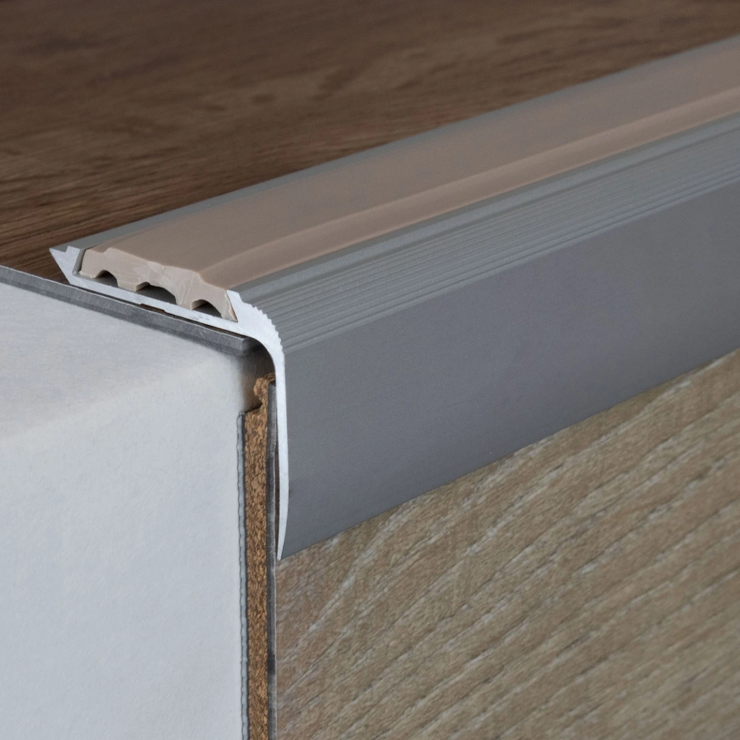 Nez De Marche | Cornière 27 Mm X 40 Mm | Aluminium Anodisé 1 Nez De Marche | Cornière 27 Mm X 40 Mm | Aluminium Anodisé