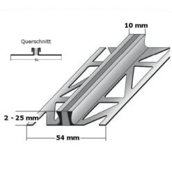Profilé De Dilatation | équerre De Finition Carrelage | Inox