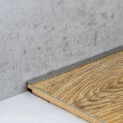 Profilé De Finition à Emboîter Pour Sol En Vinyle & Parquet | Hauteur 5 - 22 Mm | Inox -Maison Décorer Magasin AUER0218 02 EDELSTAHL